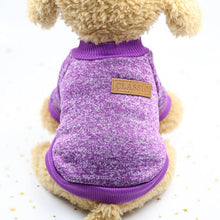 Load image into Gallery viewer, Classic Warm Dog Clothes Puppy Pet Cat Clothes Sweater Jacket Coat Winter Fashion Soft For Small Dogs Chihuahua XS-2XL