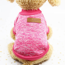 Load image into Gallery viewer, Classic Warm Dog Clothes Puppy Pet Cat Clothes Sweater Jacket Coat Winter Fashion Soft For Small Dogs Chihuahua XS-2XL