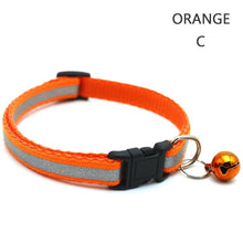 Load image into Gallery viewer, Reflective Nylon Dog Collar Night Safety Flashing Light Up Adjustable Dog Leash Pet Collar for Cats And Small Dogs Pet Supplies
