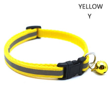 Load image into Gallery viewer, Reflective Nylon Dog Collar Night Safety Flashing Light Up Adjustable Dog Leash Pet Collar for Cats And Small Dogs Pet Supplies