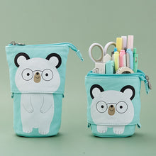 Load image into Gallery viewer, Flexible Big Cat Pencil Case Fabric Quality School Supplies Stationery Gift School Cute Pencil Box Pencilcase Pencil Bag