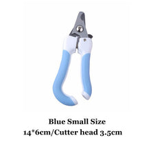 Load image into Gallery viewer, Professional Pet Nail Clippers Dog Cat Stainless Steel Two-color Labor-Saving Nail Clippers Convenient Beauty Cleaning Supplies