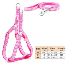 Load image into Gallery viewer, Small Dog Cat Harness Leash Adjustable Vest Collar Puppy Outdoor Walking Chihuahua Terier Schnauzer