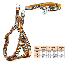 Load image into Gallery viewer, Small Dog Cat Harness Leash Adjustable Vest Collar Puppy Outdoor Walking Chihuahua Terier Schnauzer