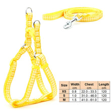 Load image into Gallery viewer, Small Dog Cat Harness Leash Adjustable Vest Collar Puppy Outdoor Walking Chihuahua Terier Schnauzer