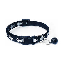 Load image into Gallery viewer, Cartoon Dog Cat Collars With Bell Adjustable Polyester Buckle Collar Cat Pet Supplies Accessories Collar Small Dog Chihuahua