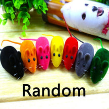 Load image into Gallery viewer, Snailhouse Cute Cat Toys Plush Fur Toy Shake Movement Mouse Pet Kitten Funny Rat Safety Plush Little Mouse Interactive Toy Gift