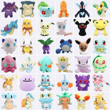 Load image into Gallery viewer, Mimikyu Raichu Lapras Mew Dragonite Charmander Ditto Oddish Togepi Jigglypuff Mudkip Sylveon Snorlax Stuffed Dolls Plush Toys