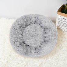 Load image into Gallery viewer, Super Soft Long Plush Warm Pet Mat Cute Lightweight Kennel Cat Sleeping Basket Bed Round Fluffy Comfortable Touch Pet Products