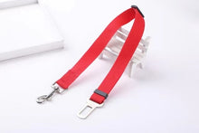 Load image into Gallery viewer, Dog Cat Car Safety Belt Adjustable Leash Vehicle Seat Belt Magic Clip Pet Supplies Harness Safe Lever Traction Collar