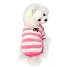 Load image into Gallery viewer, Warm Fleece Pet Clothes Cute Fruit Print Coat Small Medium Dog Cat Shirt Jacket Teddy French Bulldog Chihuahua Winter Outfit