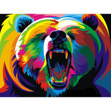 Load image into Gallery viewer, 5D DIY Diamond Painting Animals Lion Cat Tiger Cross Stitch Kit Full Drill Square Embroidery Mosaic Art Picture of Rhinestones