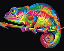 Load image into Gallery viewer, 5D DIY Diamond Painting Animals Lion Cat Tiger Cross Stitch Kit Full Drill Square Embroidery Mosaic Art Picture of Rhinestones