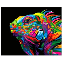 Load image into Gallery viewer, 5D DIY Diamond Painting Animals Lion Cat Tiger Cross Stitch Kit Full Drill Square Embroidery Mosaic Art Picture of Rhinestones