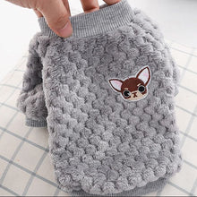 Load image into Gallery viewer, Warm Fleece Pet Clothes Cute Fruit Print Coat Small Medium Dog Cat Shirt Jacket Teddy French Bulldog Chihuahua Winter Outfit