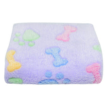 Load image into Gallery viewer, Soft and Fluffy High Quality Pet Blanket Cute Cartoon Pattern Pet Mat Warm and Comfortable Blanket for Cat and Dogs Pet Supplies