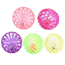 Load image into Gallery viewer, 5pcs/Set Funny Cat Ball Toy Hollow Training Cat Interactive Toy Cat Bell Toy For Kitten Pet Interaction Supplies
