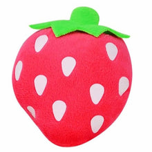 Load image into Gallery viewer, Pet Toys Funny Cartoon Cute Fruit Bite Resistant Plush Squeaky Toy Pet Chew Toy For Cats Pet Interactive Supplies Pet Partner
