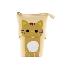 Load image into Gallery viewer, Flexible Big Cat Pencil Case Fabric Quality School Supplies Stationery Gift School Cute Pencil Box Pencilcase Pencil Bag
