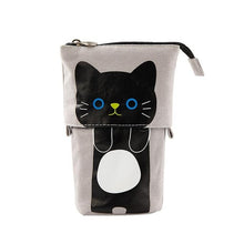 Load image into Gallery viewer, Flexible Big Cat Pencil Case Fabric Quality School Supplies Stationery Gift School Cute Pencil Box Pencilcase Pencil Bag
