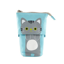 Load image into Gallery viewer, Flexible Big Cat Pencil Case Fabric Quality School Supplies Stationery Gift School Cute Pencil Box Pencilcase Pencil Bag
