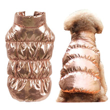 Load image into Gallery viewer, Warm Dog Clothes Winter Fleece Inside Bulldog Pet Vest Puppy Outfit Dog Jackets Windproof 8 Color Clothes for Medium Large Dogs
