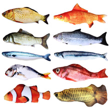 Load image into Gallery viewer, Legendog Creative Fish Shape Pet Toy Fish Shape Bite Resistant Catnip Cat Toy Pet Chew Toy Pet Interaction Training Supplies
