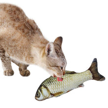 Load image into Gallery viewer, Legendog Creative Fish Shape Pet Toy Fish Shape Bite Resistant Catnip Cat Toy Pet Chew Toy Pet Interaction Training Supplies

