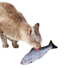 Load image into Gallery viewer, Legendog Creative Fish Shape Pet Toy Fish Shape Bite Resistant Catnip Cat Toy Pet Chew Toy Pet Interaction Training Supplies
