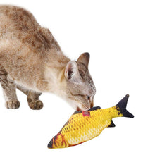 Load image into Gallery viewer, Legendog Creative Fish Shape Pet Toy Fish Shape Bite Resistant Catnip Cat Toy Pet Chew Toy Pet Interaction Training Supplies
