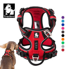 Load image into Gallery viewer, Truelove Front Nylon Dog Harness No Pull Vest Soft Adjustable Safety Harness For Dog Small Large Running Training French Bulldog

