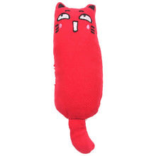 Load image into Gallery viewer, 1Pc Mini Cute Pet Plush Toys Claws Thumb Bite Cat Mint Scratcher Teeth Grinding Catnip Cat Toy Interactive Tools Pet Supplies
