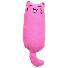 Load image into Gallery viewer, 1Pc Mini Cute Pet Plush Toys Claws Thumb Bite Cat Mint Scratcher Teeth Grinding Catnip Cat Toy Interactive Tools Pet Supplies
