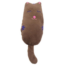 Load image into Gallery viewer, 1Pc Mini Cute Pet Plush Toys Claws Thumb Bite Cat Mint Scratcher Teeth Grinding Catnip Cat Toy Interactive Tools Pet Supplies
