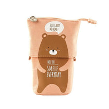Load image into Gallery viewer, Flexible Big Cat Pencil Case Fabric Quality School Supplies Stationery Gift School Cute Pencil Box Pencilcase Pencil Bag
