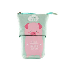 Load image into Gallery viewer, Flexible Big Cat Pencil Case Fabric Quality School Supplies Stationery Gift School Cute Pencil Box Pencilcase Pencil Bag
