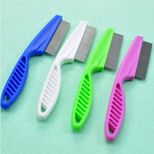 Load image into Gallery viewer, Home Pet Animal Care Comb Protect Flea Comb for Cat Dog Pet Stainless Steel Comfort Flea Hair Grooming Comb PCCYTM335
