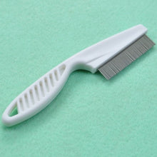 Load image into Gallery viewer, Home Pet Animal Care Comb Protect Flea Comb for Cat Dog Pet Stainless Steel Comfort Flea Hair Grooming Comb PCCYTM335
