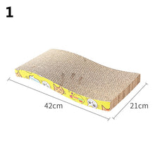 Load image into Gallery viewer, KIMPETS Cat Toys Cat Scratching Board Claw Grinder Corrugated Paper Cat Supplies Wear-resistant Scratcher
