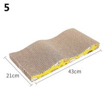 Load image into Gallery viewer, KIMPETS Cat Toys Cat Scratching Board Claw Grinder Corrugated Paper Cat Supplies Wear-resistant Scratcher
