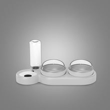Load image into Gallery viewer, Pet Cat Bowl Automatic Feeder Dog Cat Food Bowl With Water Fountain Double Bowl Drinking Raised Stand Dish Bowls For Cats
