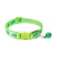 Load image into Gallery viewer, Cartoon Dog Cat Collars With Bell Adjustable Polyester Buckle Collar Cat Pet Supplies Accessories Collar Small Dog Chihuahua
