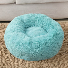 Load image into Gallery viewer, Round Cat Bed Dogs Bed House Kennel Pet Mats Soft Long Plush Mat Pet Warm Basket Cushion Cats House Sofa Machine Wash Kennel
