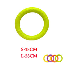 Load image into Gallery viewer, Indestructible teeth rubber bite funny puppy training ball chew toys play go get solid with carrier rope dog pet
