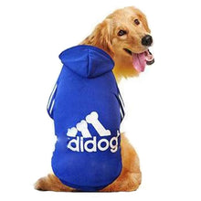 Load image into Gallery viewer, Pet Products Dog Clothes Coat Jacket Hooded Sweater Dog Clothes Cotton Dog Clothes Sports Style Dog Clothes
