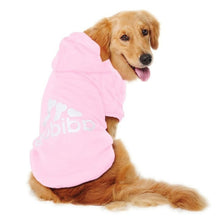 Load image into Gallery viewer, Pet Products Dog Clothes Coat Jacket Hooded Sweater Dog Clothes Cotton Dog Clothes Sports Style Dog Clothes

