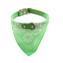 Load image into Gallery viewer, Cute Adjustable Small Dog Collars Puppy Pet Slobber Towel Outdoor Cat Collar Print Scarf Design Dog Collar Neckerchief
