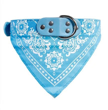 Load image into Gallery viewer, Cute Adjustable Small Dog Collars Puppy Pet Slobber Towel Outdoor Cat Collar Print Scarf Design Dog Collar Neckerchief

