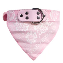 Load image into Gallery viewer, Cute Adjustable Small Dog Collars Puppy Pet Slobber Towel Outdoor Cat Collar Print Scarf Design Dog Collar Neckerchief
