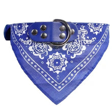 Load image into Gallery viewer, Cute Adjustable Small Dog Collars Puppy Pet Slobber Towel Outdoor Cat Collar Print Scarf Design Dog Collar Neckerchief
